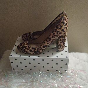 Leopard Print Women's Heels
